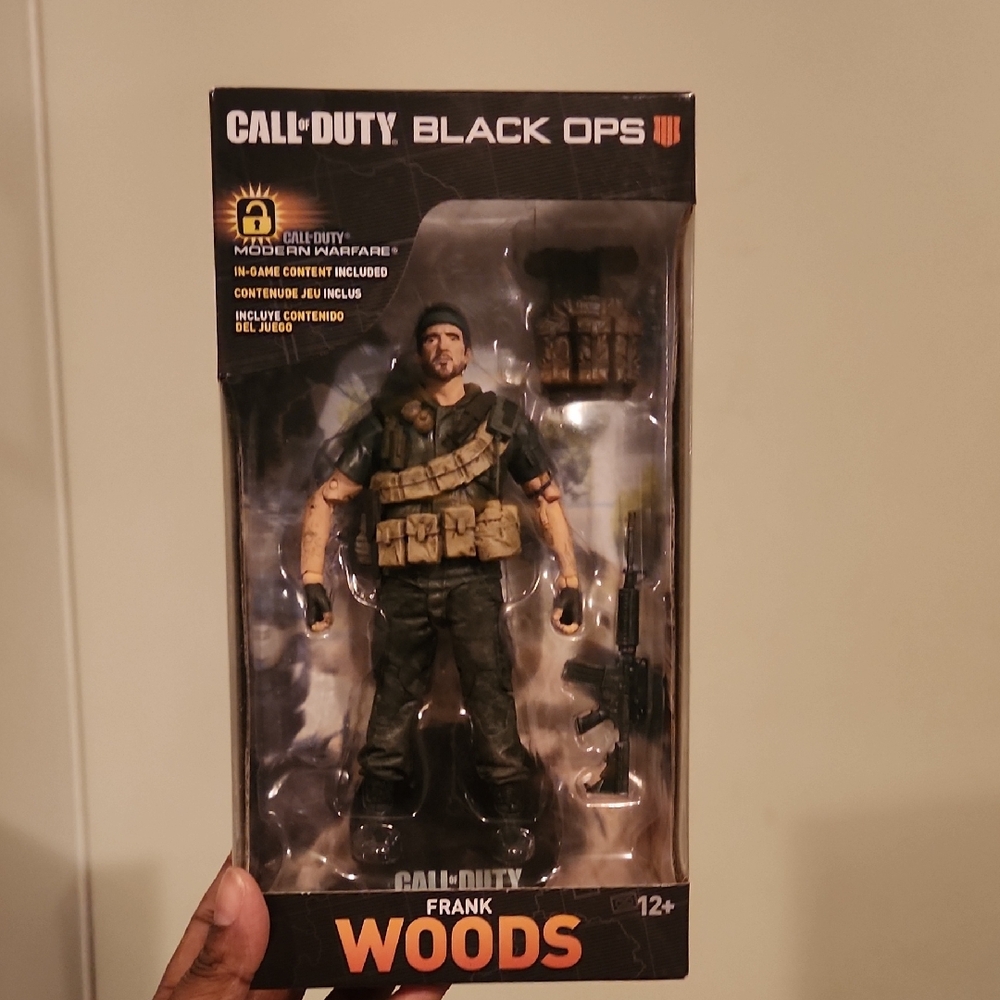 Call of Duty Modern Warfare Black Ops Frank Woods Action Figure 7IN Mcfarlane